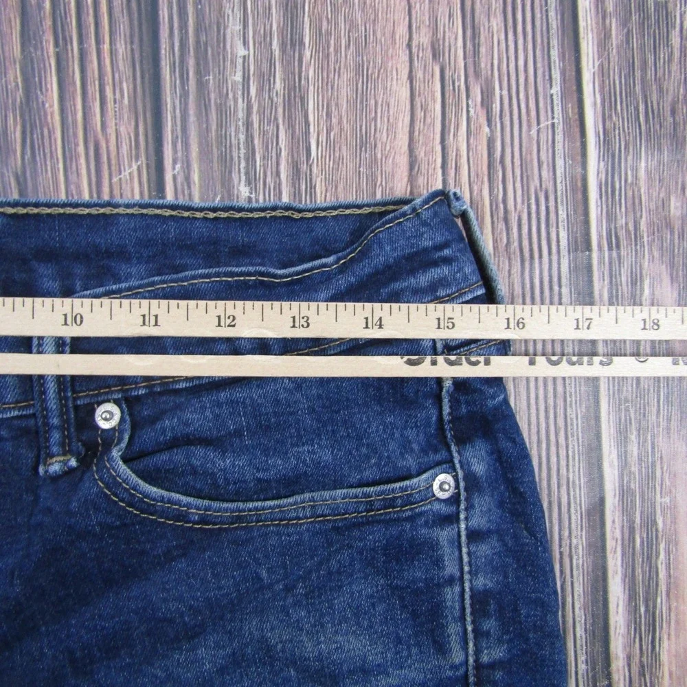 Levi's 511 Slim Fit Jeans Mens 32x30 Blue Dark Wash Stretch Denim 04511-1042